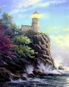 Lighthouse On Hill1 Eugene Majerko