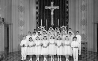 Communion At St Joseph 1955 Communion At St Joseph 1955